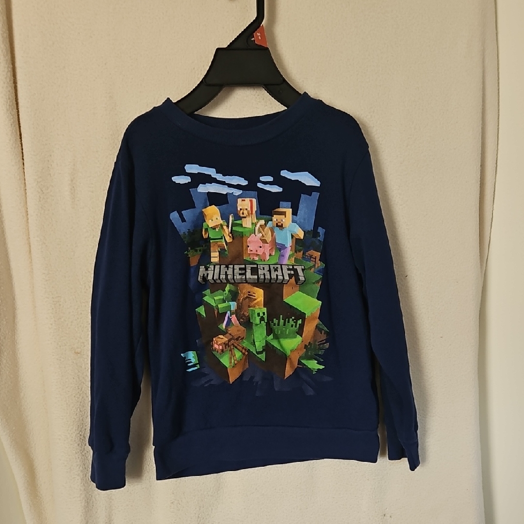 Mad Engine Blue Graphic Pullover